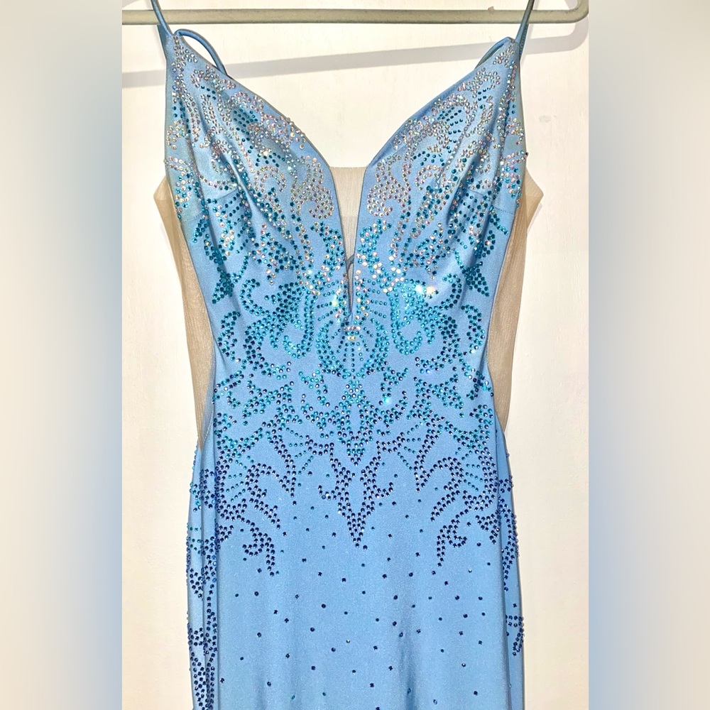AMARRA LIGHT BLUE FORMAL DRESS
